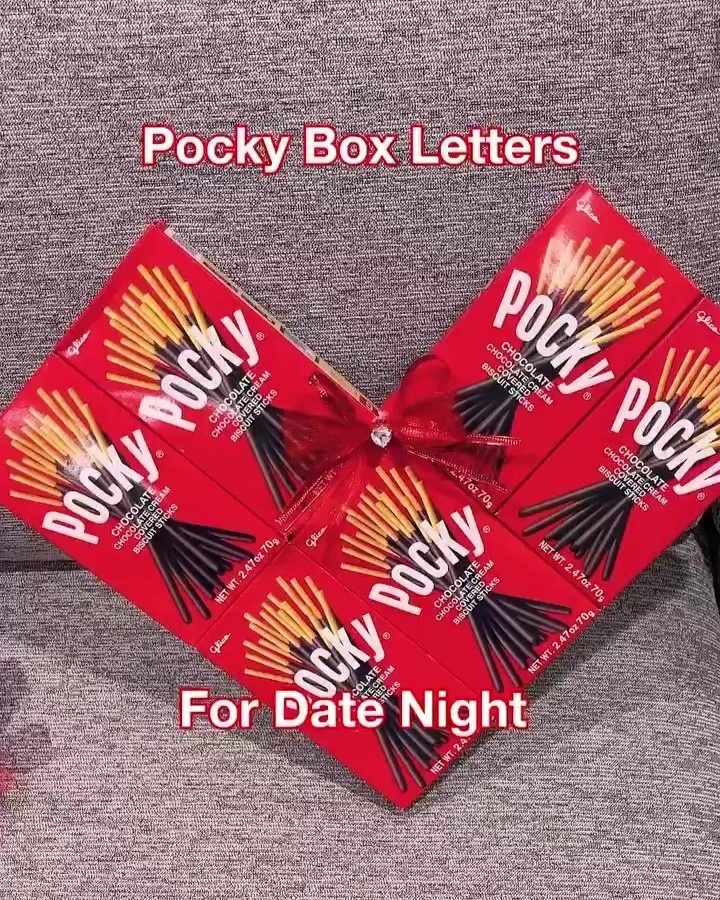 Pocky Box Letters
